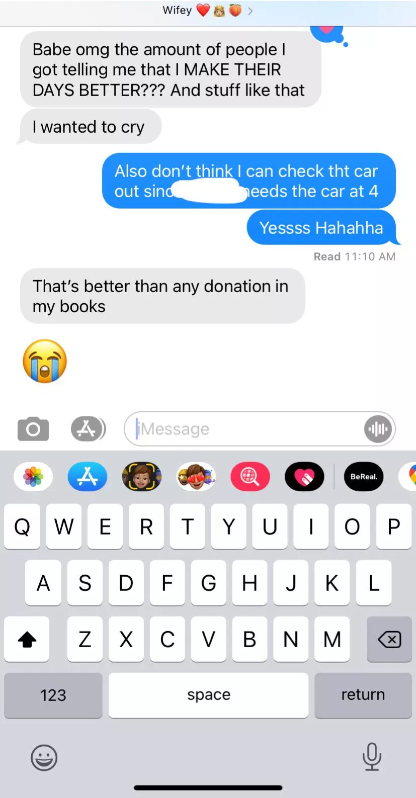 I’m so proud of her Twitch streams!! I just get like I had to share this heeds