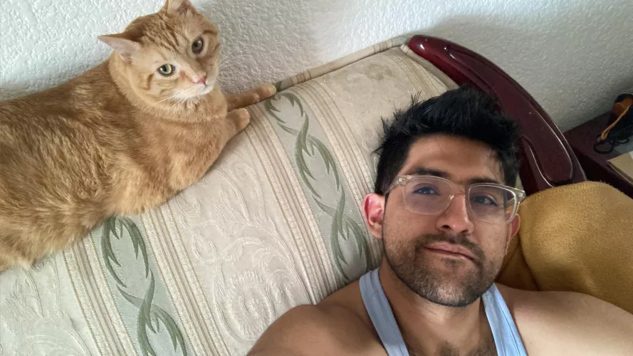 Just a pair of bros hanging out