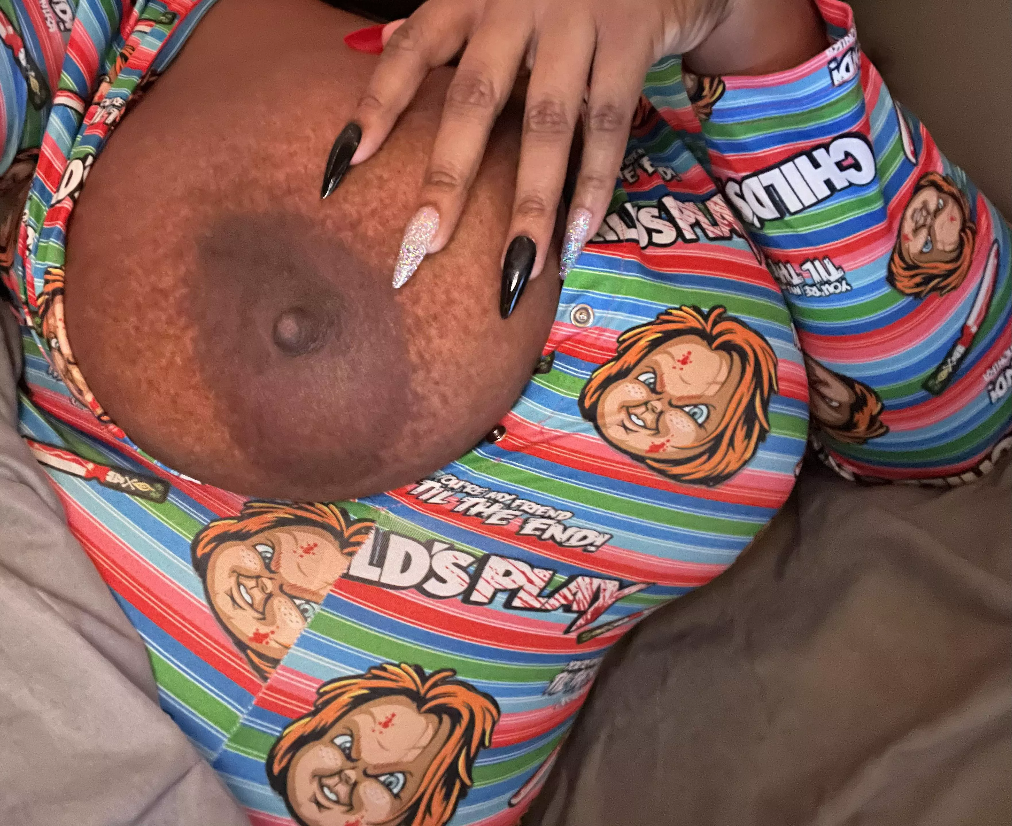 Just showing off my nails…. That’s all