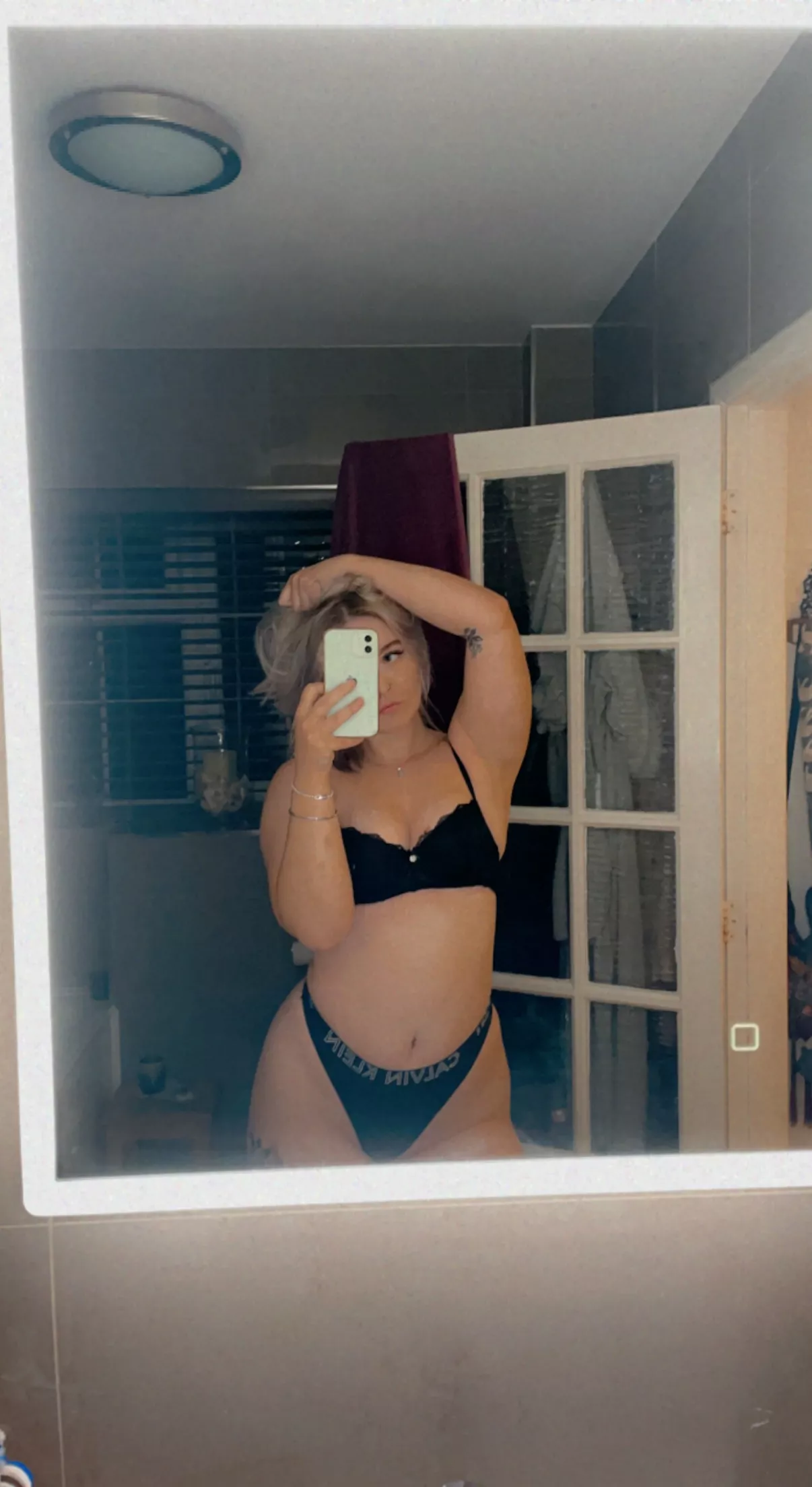 love this mirror shot because of my panty is looks pretty