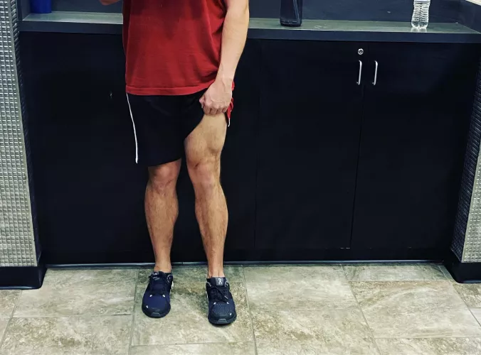 [m] legs are gettin there