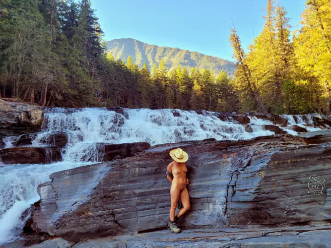 McDonald's Falls in Glacier National Park