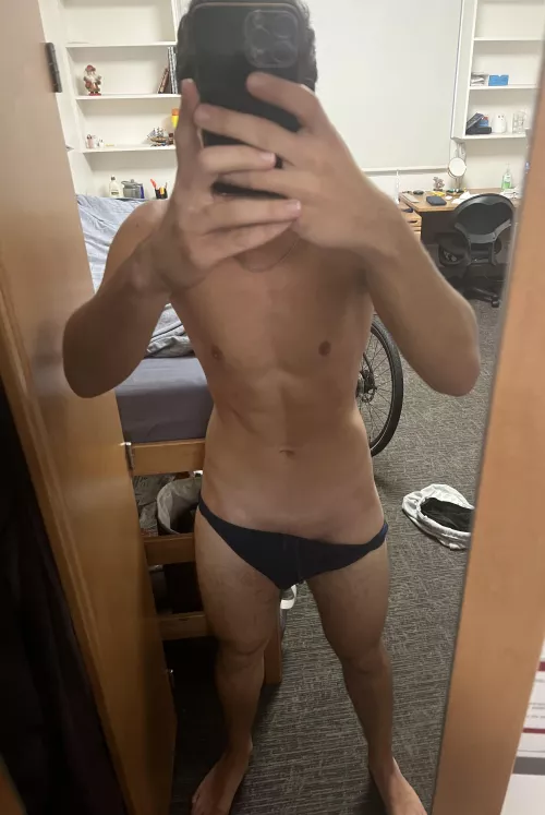 My bro’s gonna rail me after swim practice