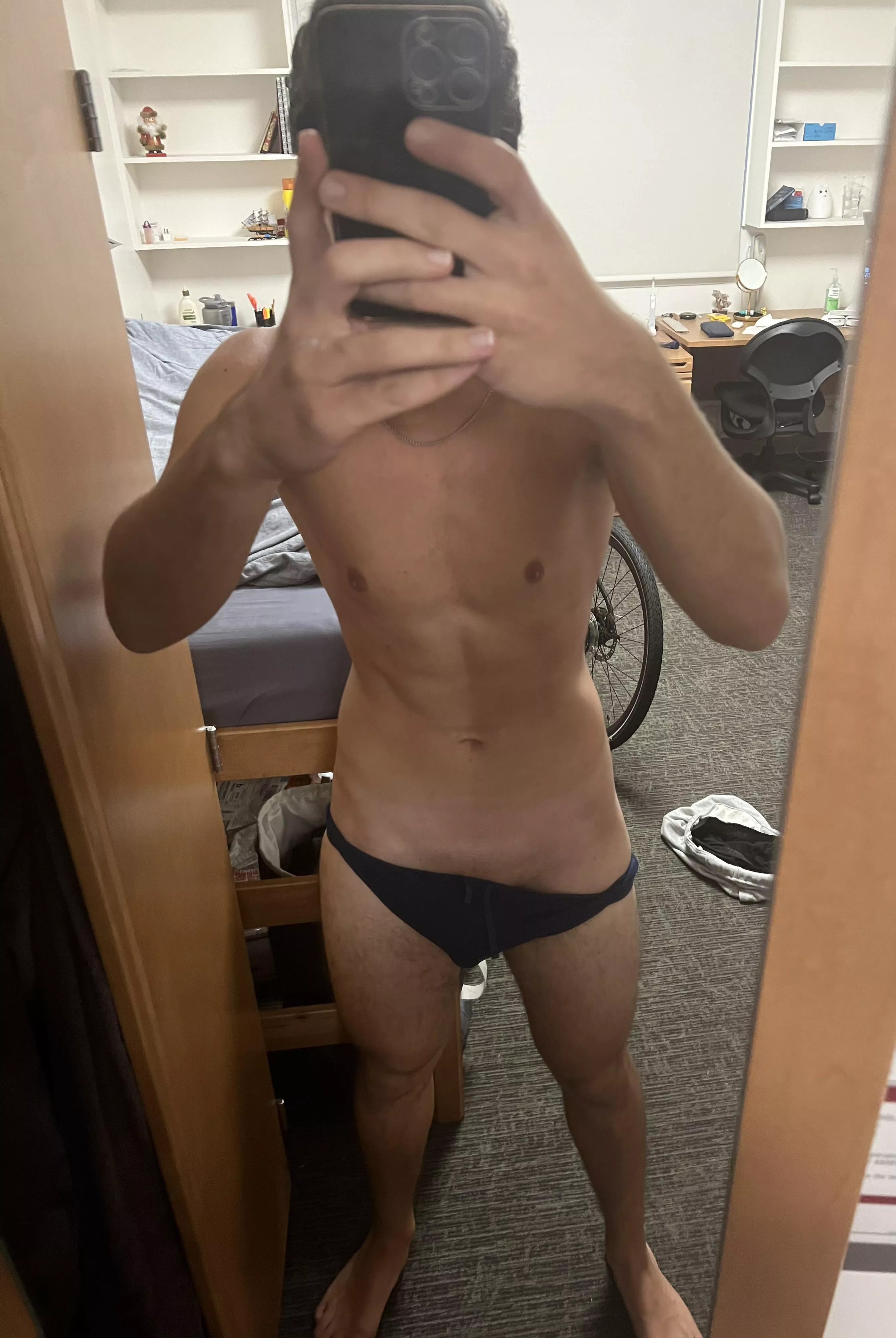 My bro’s gonna rail me after swim practice