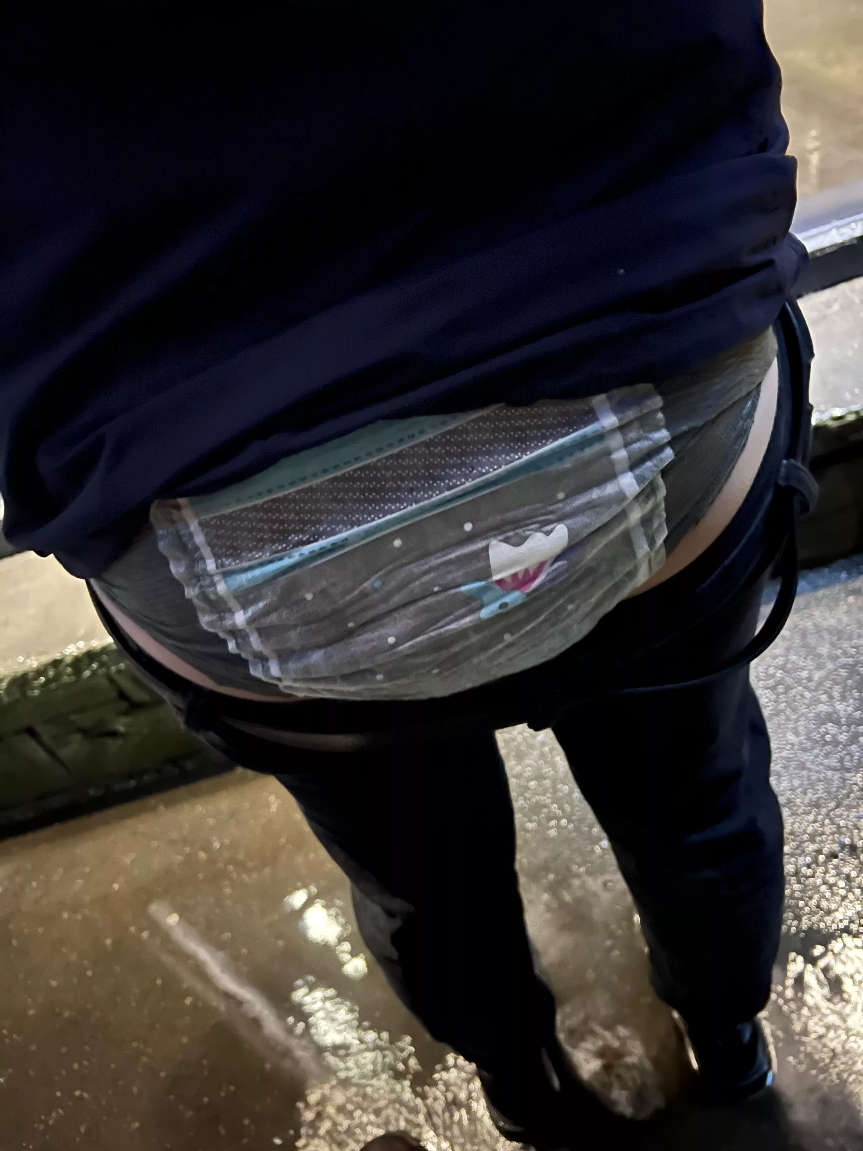 Nappy checks are important, even when out and about…