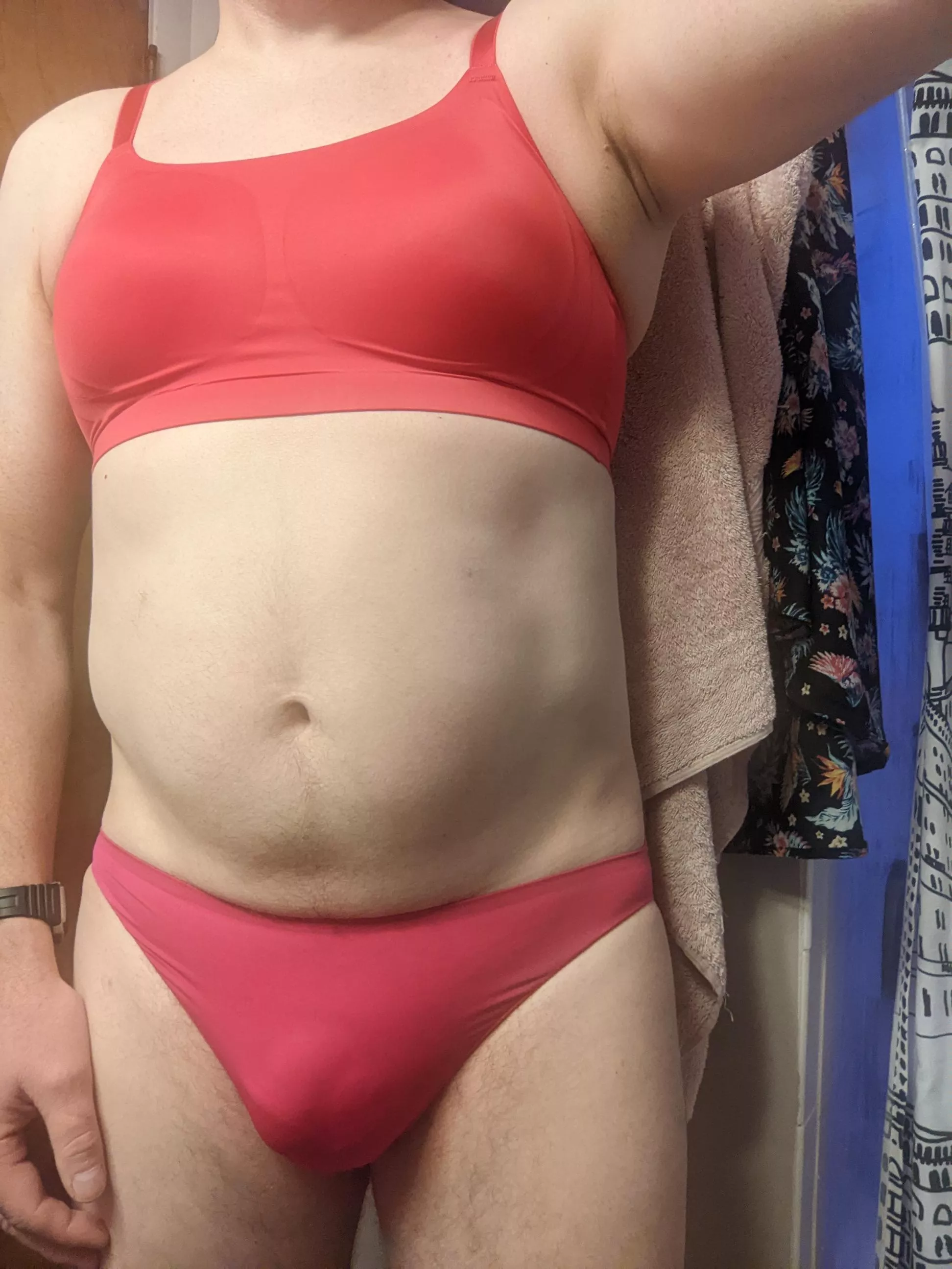 New matching panties and bra from Soma.