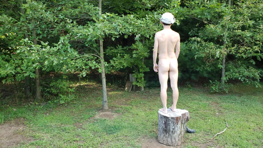 now I am getting a bit taller lol I miss this campsite