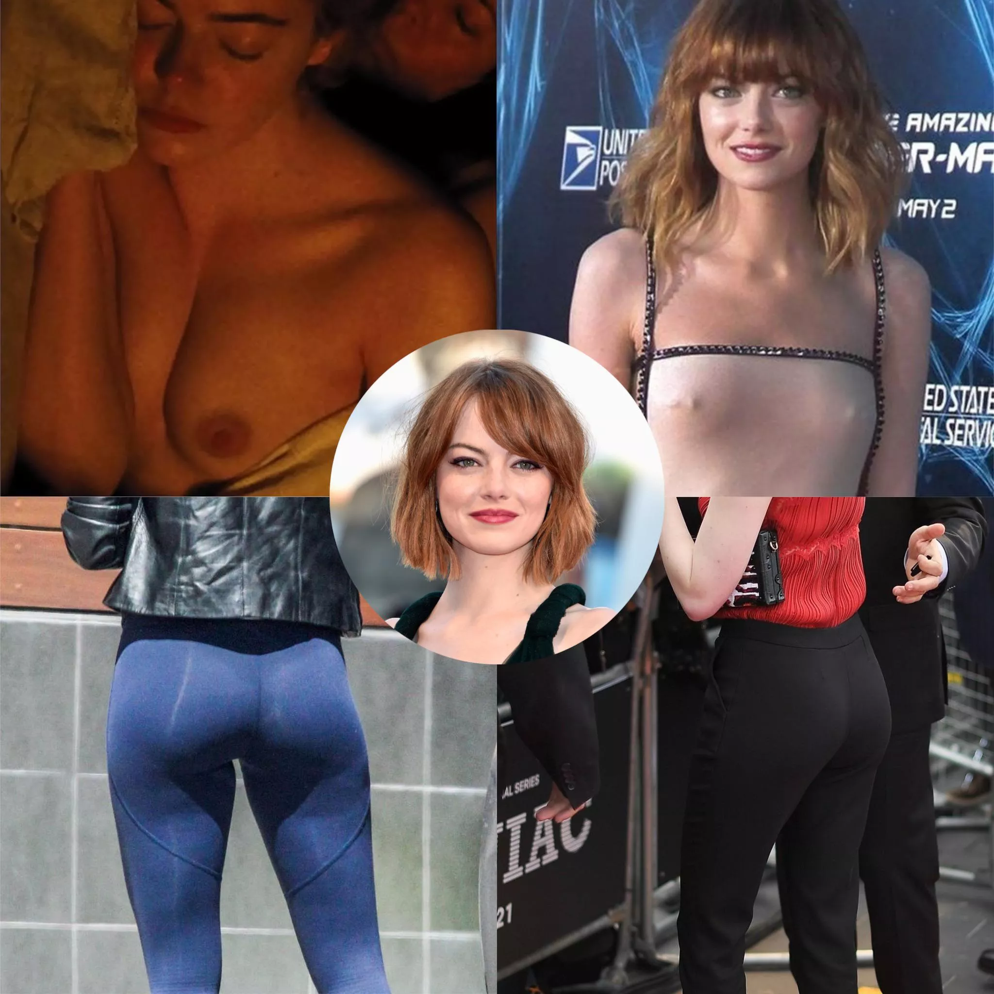 NSFW: Are you a boobs or ass person? (Emma Stone Edition)