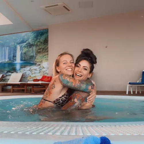 One Hungarian and one Maltese. Can you guess which one is me?