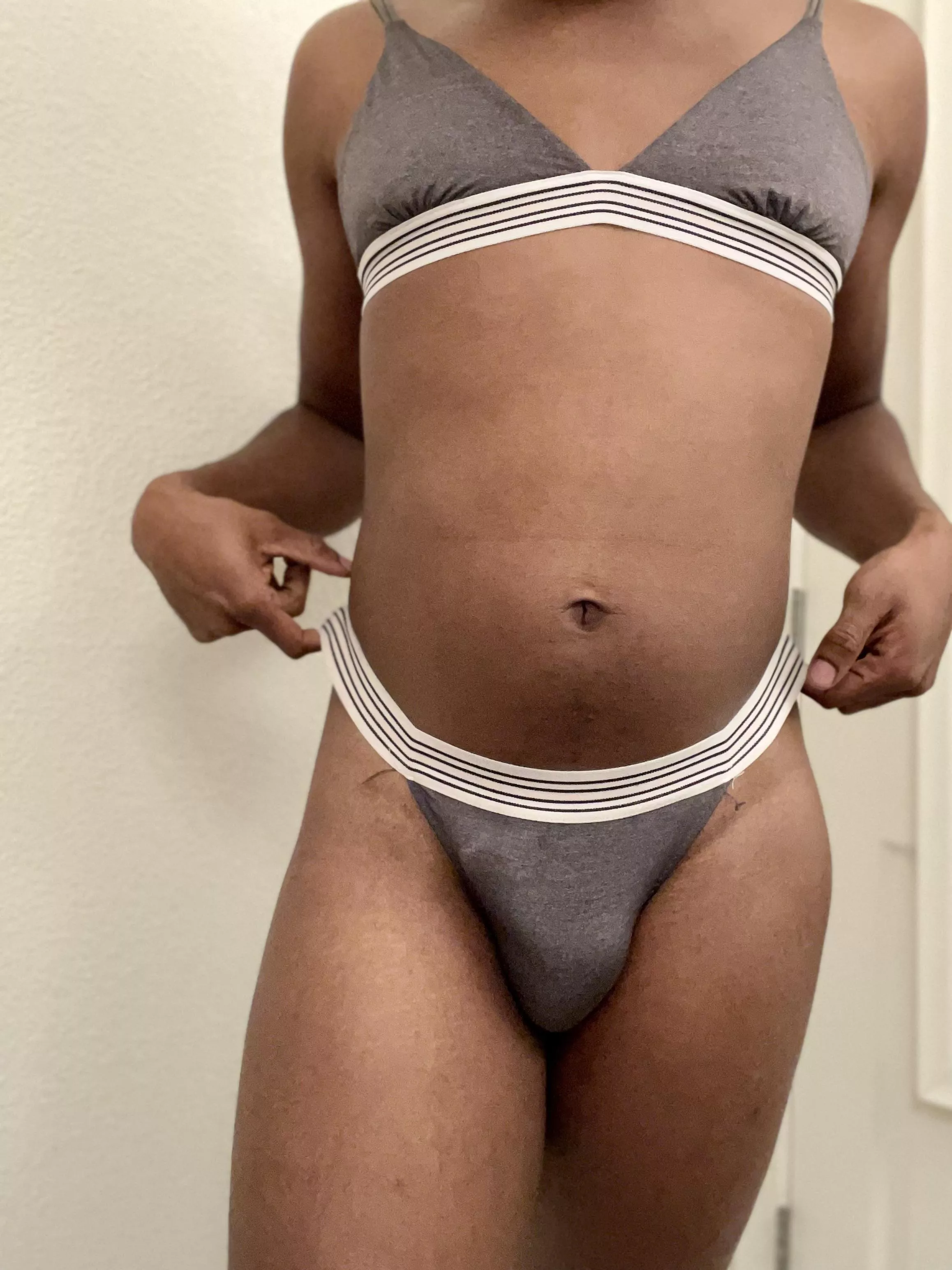 One of my favorite sporty bra and panty sets