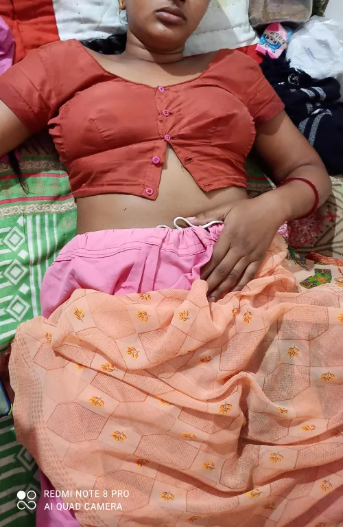 open blouse button... interested..