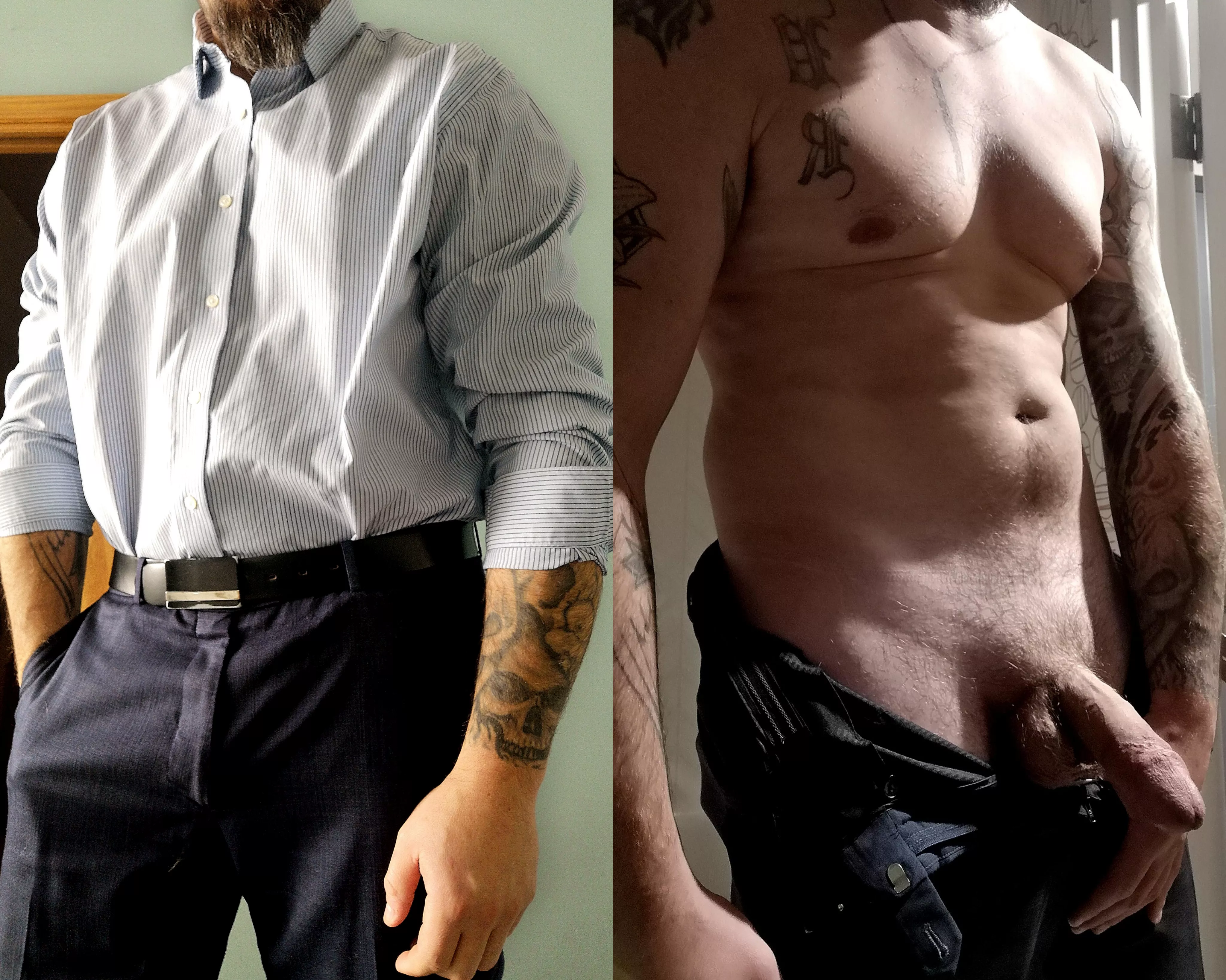 Parent/Teacher Interviews tonight. I wonder if anyone would guess what's under these clothes? (38)