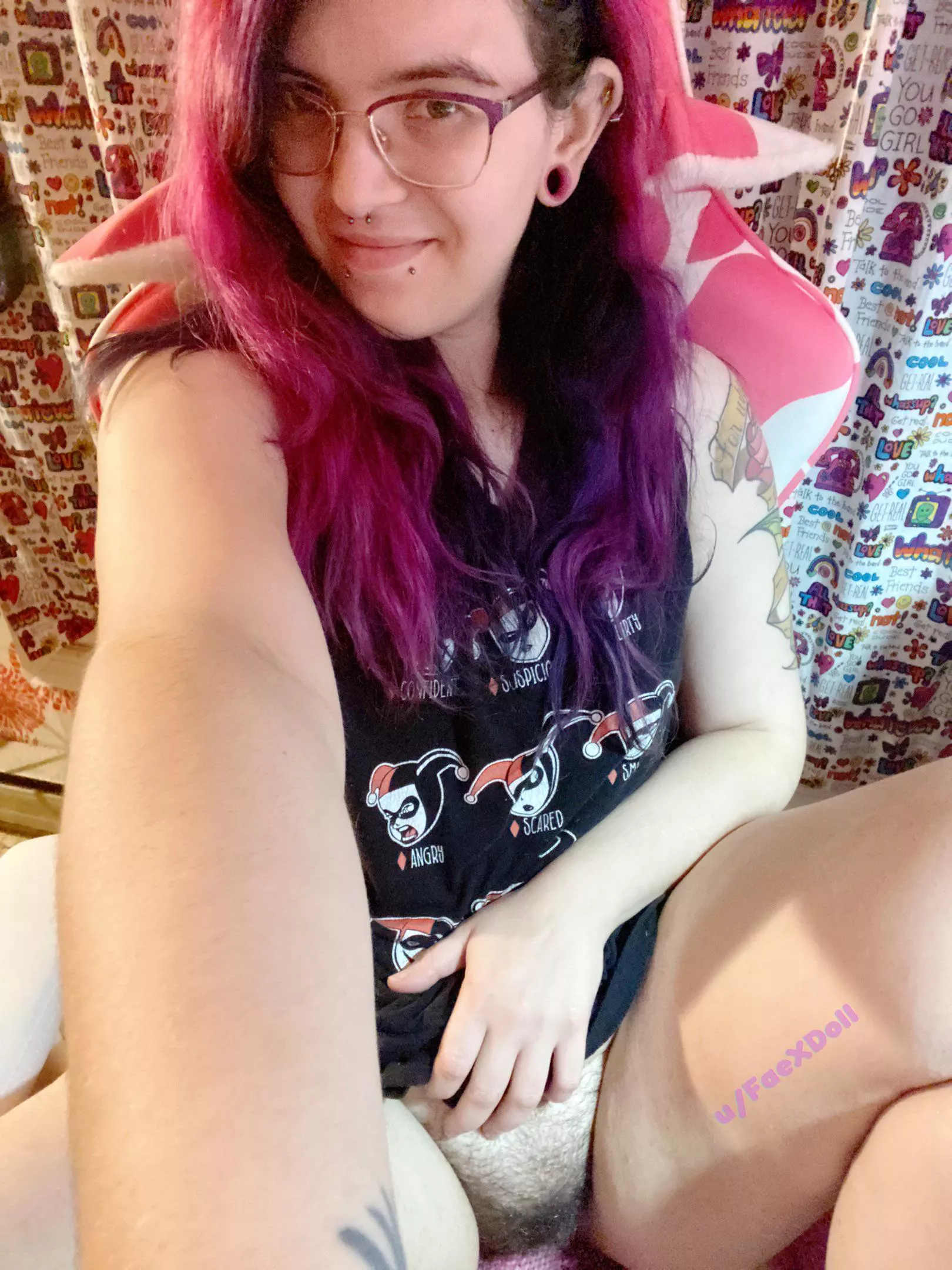 Pet my bush with your tongue