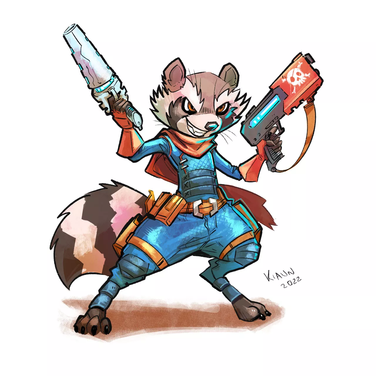 Rocket raccoon (art by me)