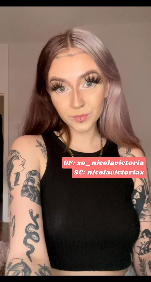 [SC]: nicolavictoriax😈OF: xo_nicolavictoria🥵kink and fetish friendly🤫let me fulfil your fantasies💦