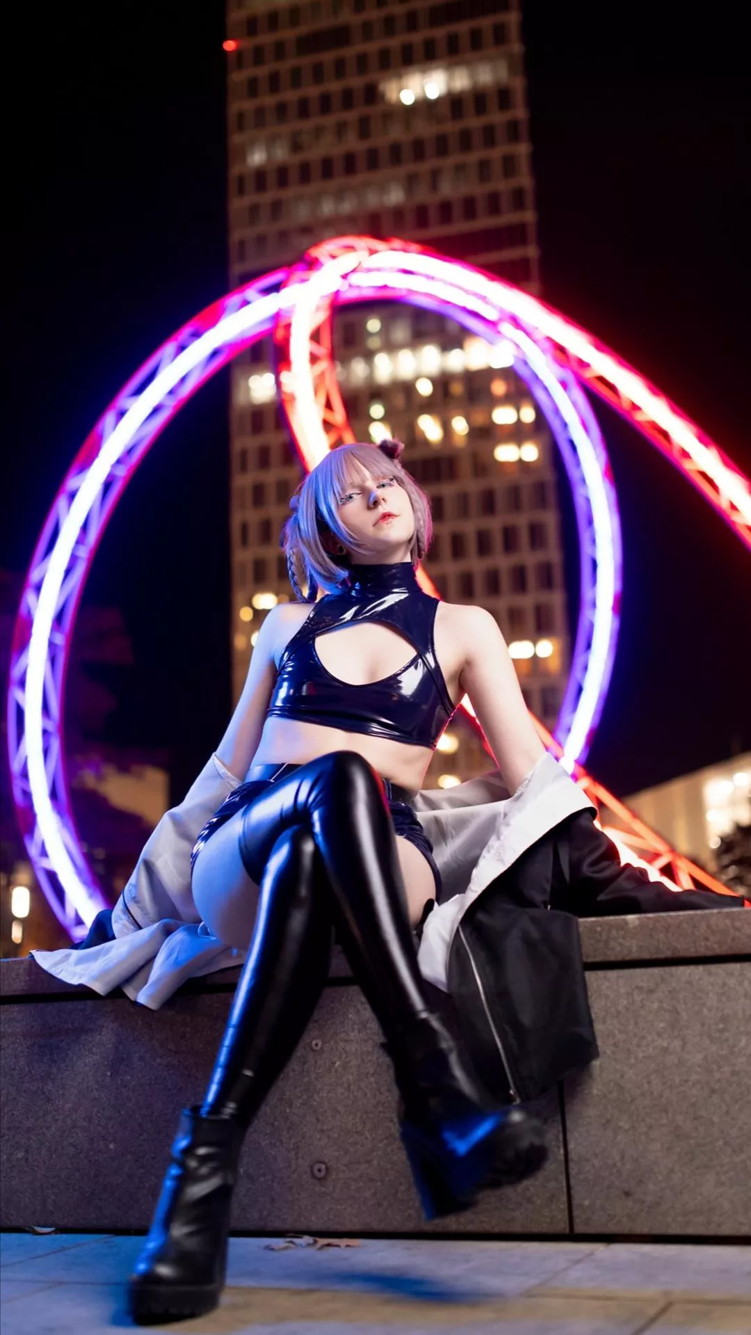 See the light flow around my body. Nanakusa from Call of the night by x_nori_ [Self]