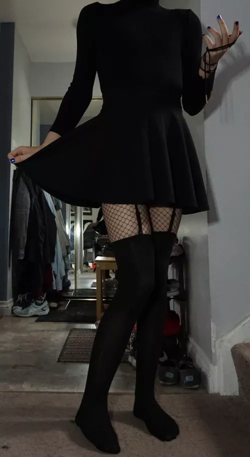 Skirt too short or just short enough?