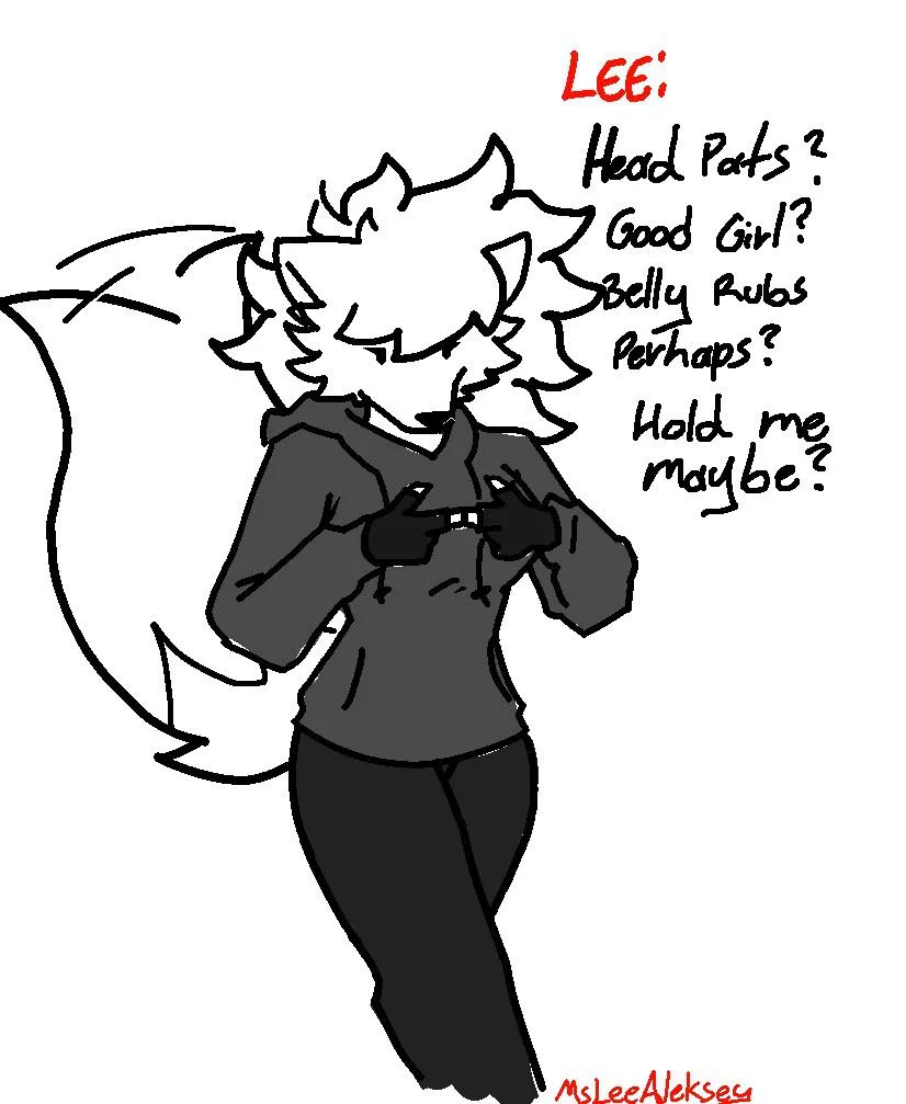 Something silly I finished up a while ago, as practice for digital drawings LOL (Art by me)