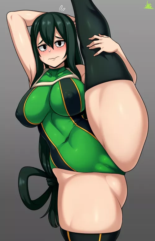 Tsuyu Asui Leg Lift (JMG) [My Hero Academia]