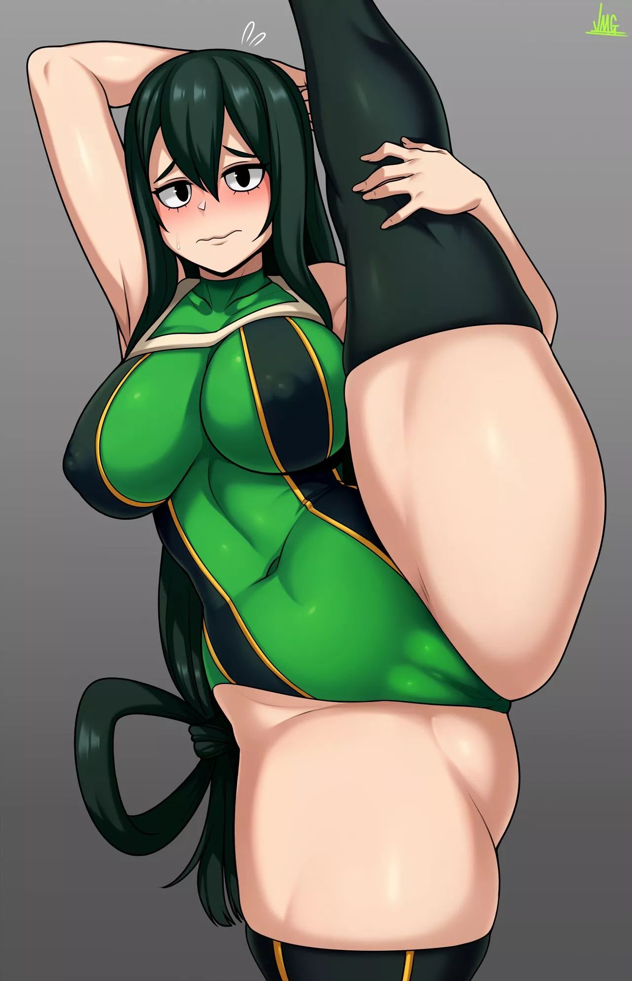 Tsuyu Asui Leg Lift (JMG) [My Hero Academia]