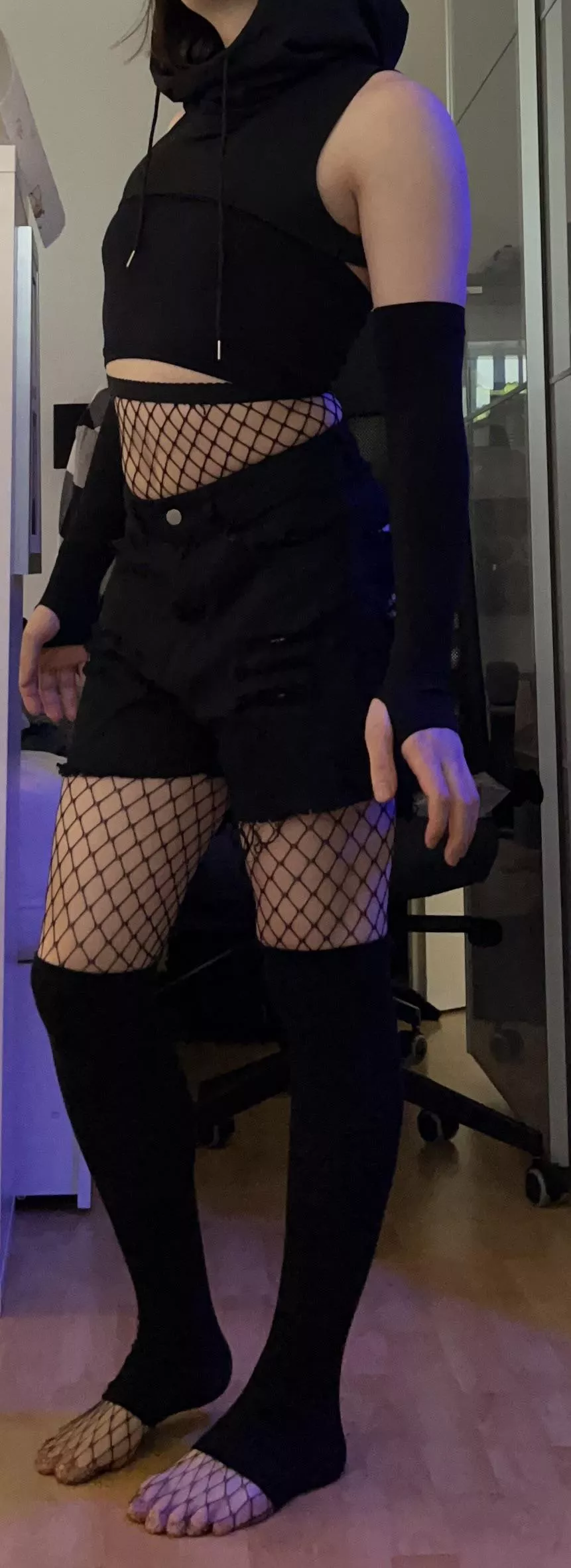 What do you think about my rave outfit?
