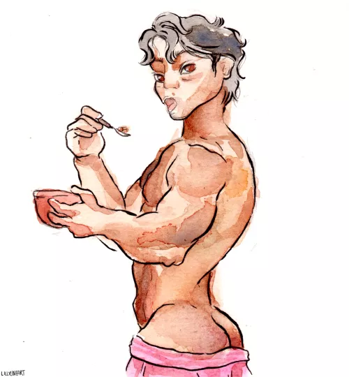 What do you want to eat for breakfast? (lillylineart)