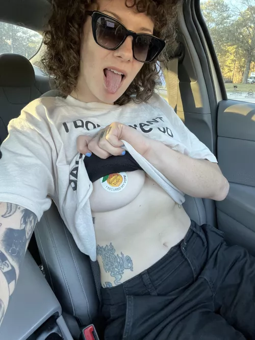 Wish I’d asked for two stickers