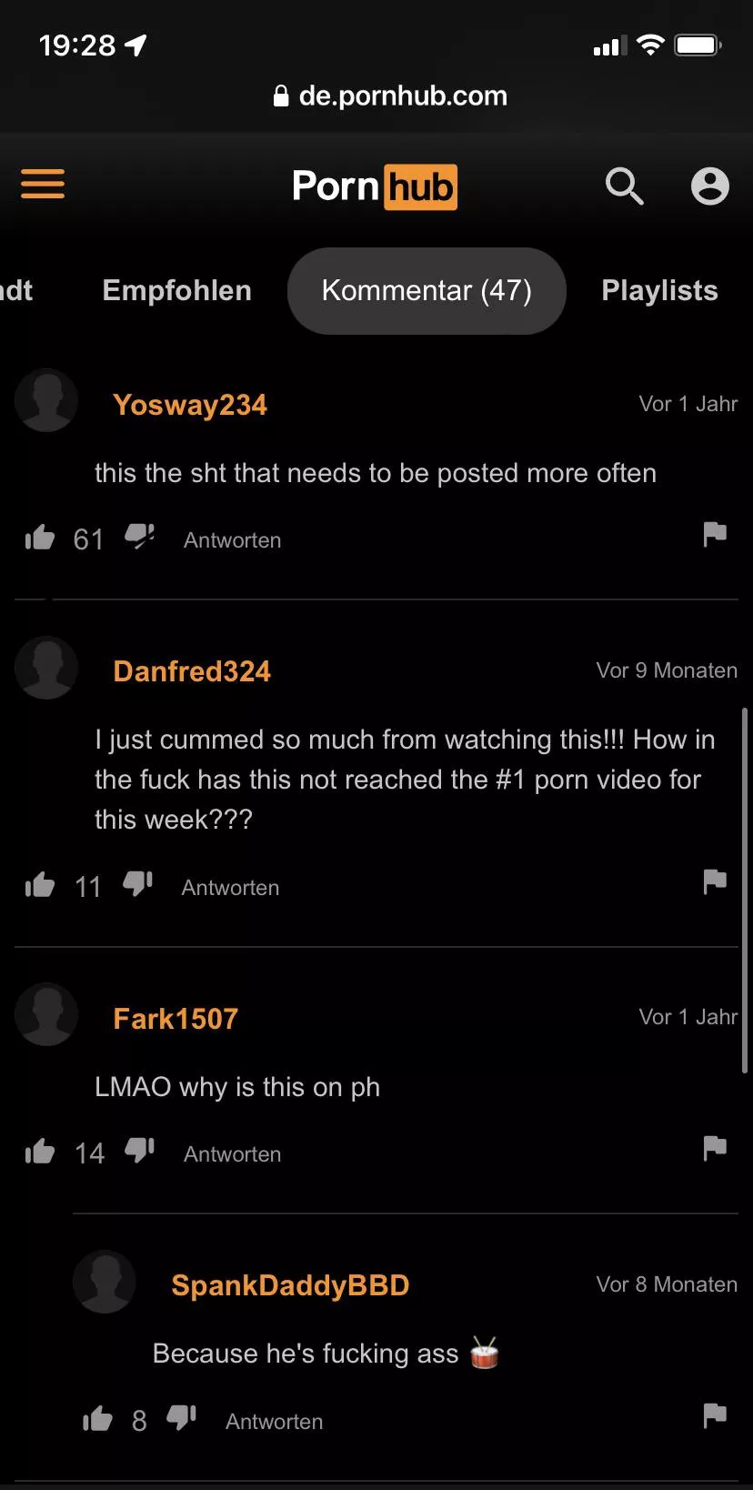 Without the video it sounds weird