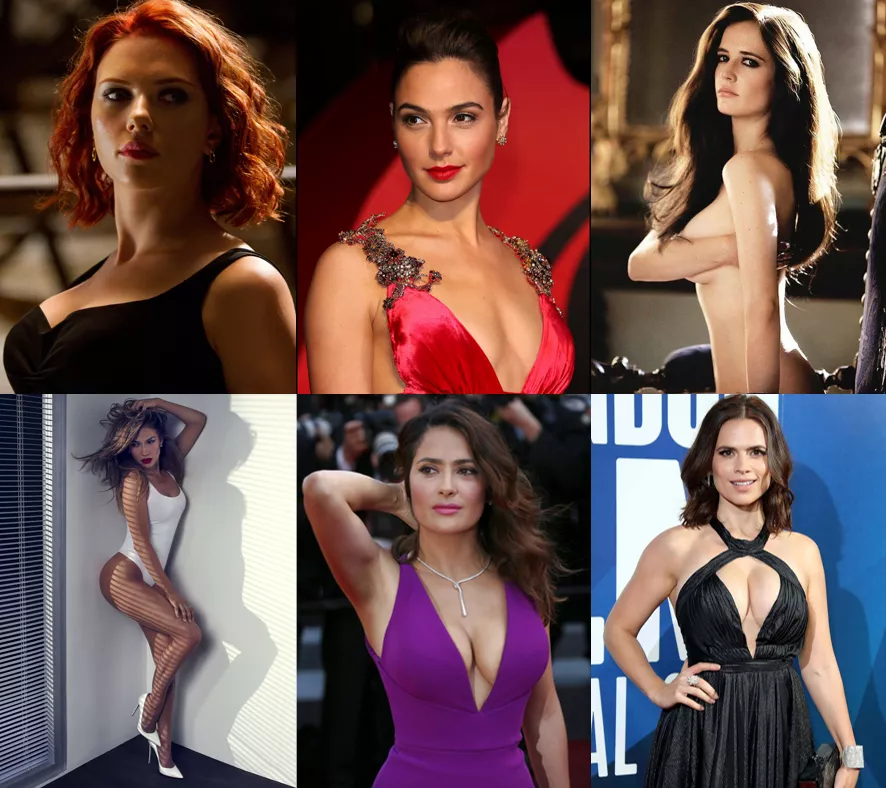 You're a high school trainer who's pretty popular among the soccer moms, so much so that two of them invited you for drinks and a threesome. Who do you pick and how would it go down? [Scarlett Johansson, Gal Gadot, Eva Green, Jennifer Lopez, Salma Haye