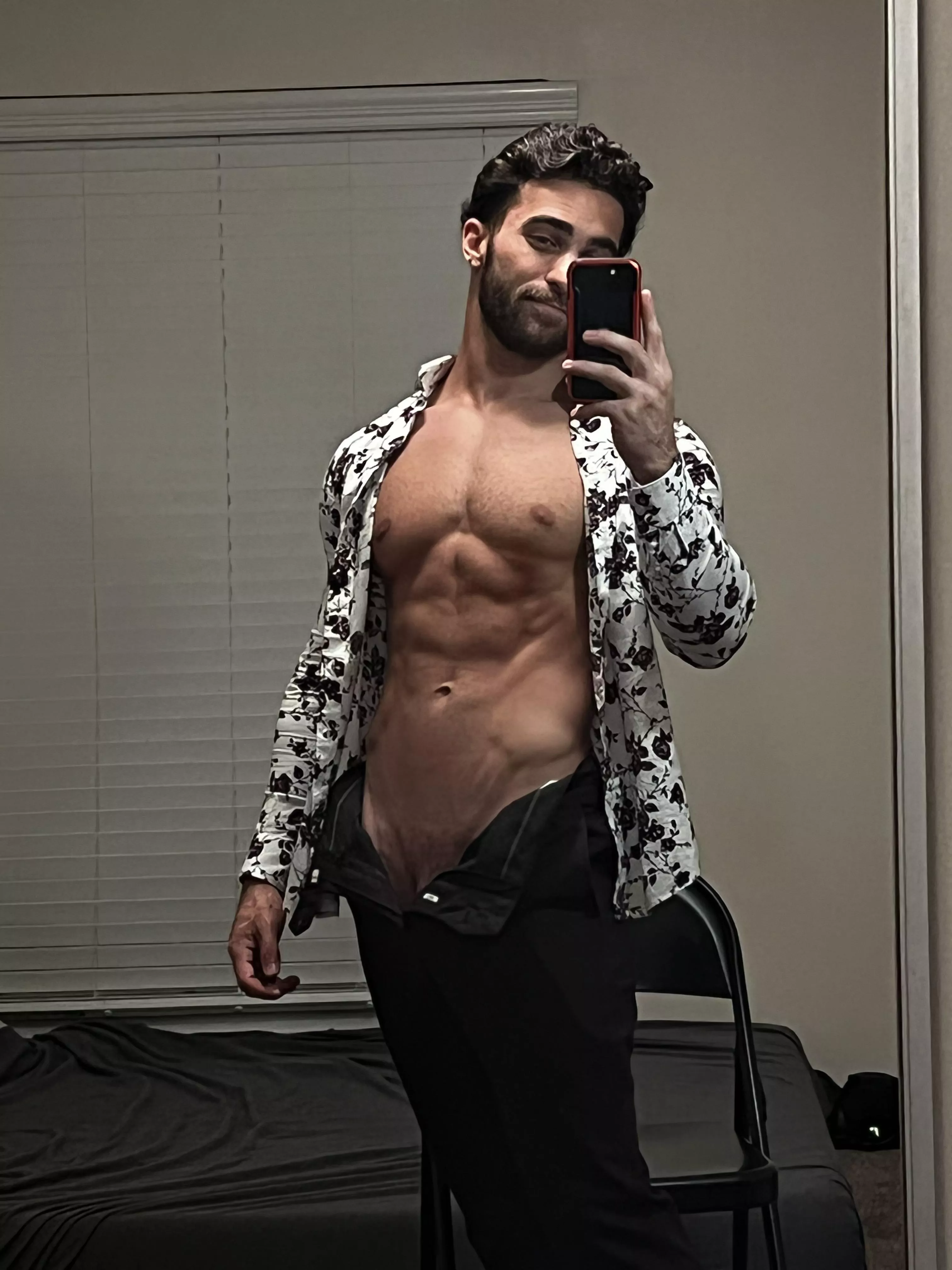 (24) Suit may look good, but I promise it’s better underneath 😈