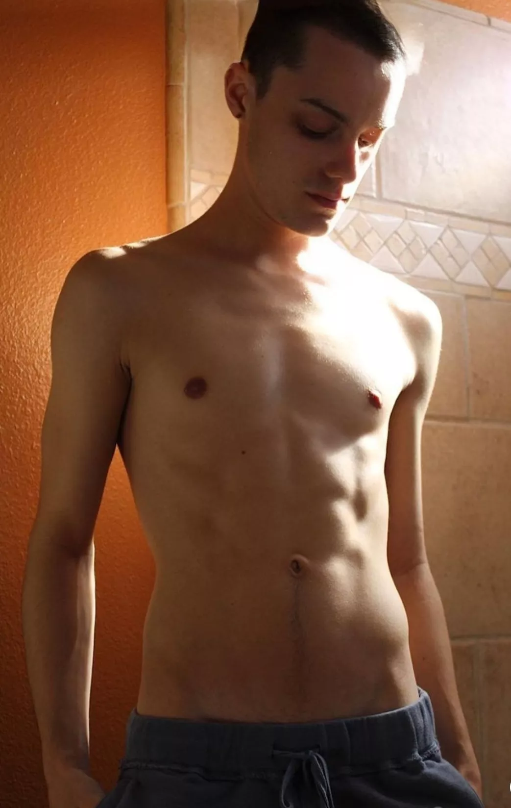 5am shower before the storm in case we lose power