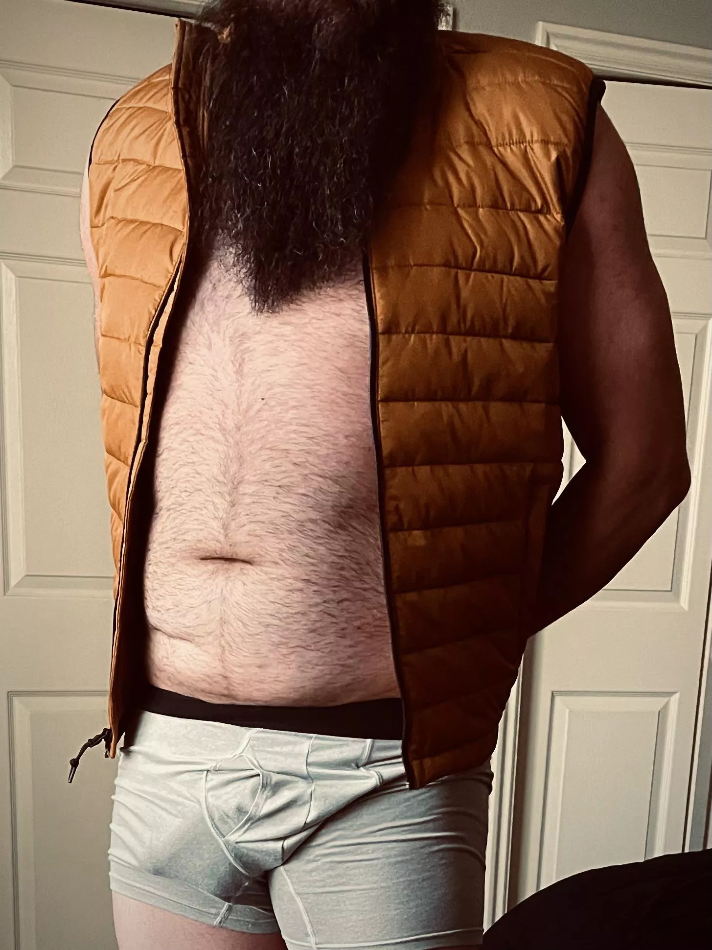 A reenactment of how I was drunkenly escorted out of the monster truck races (2022, colorized)