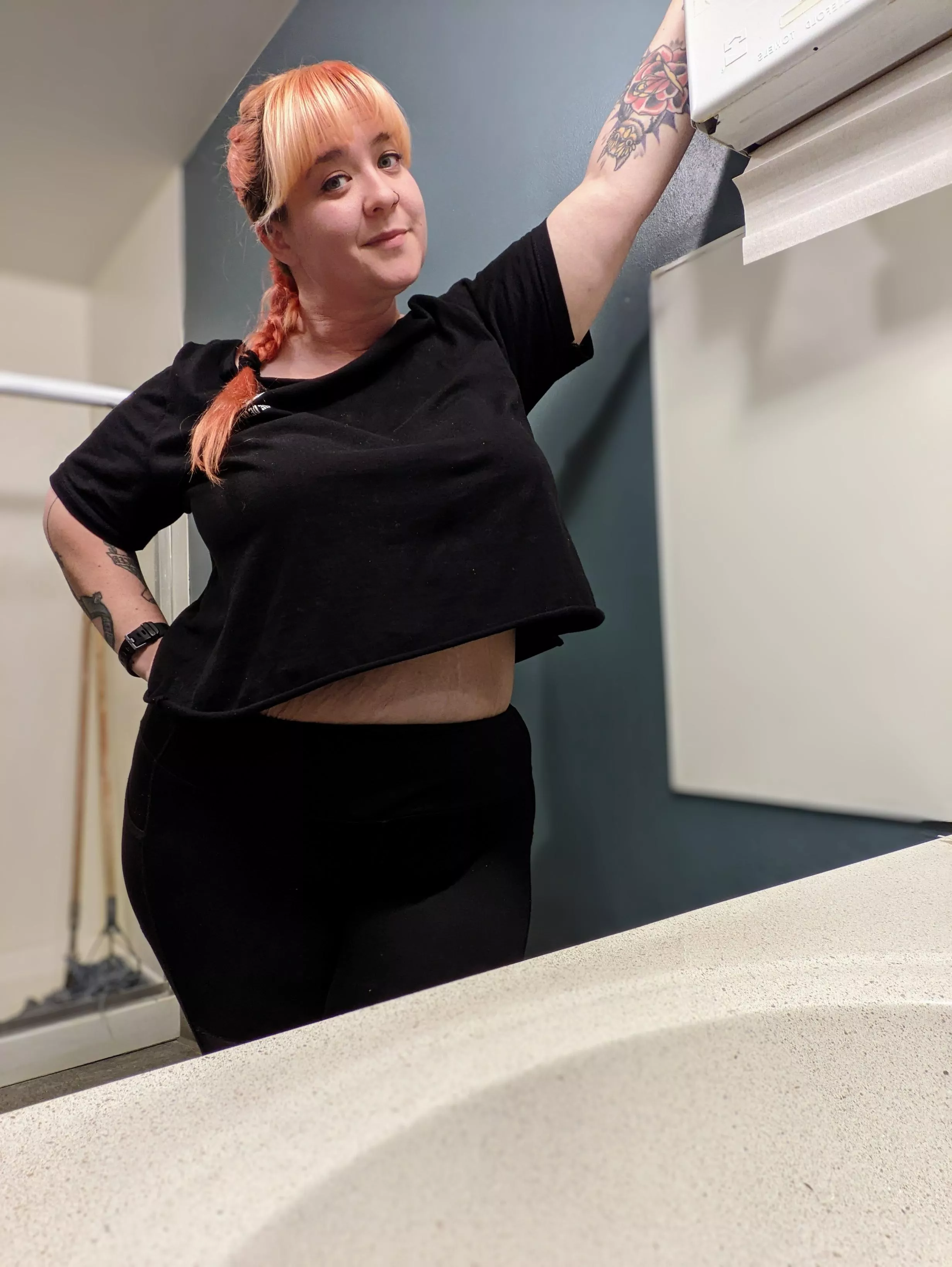 all work and no play..🖤