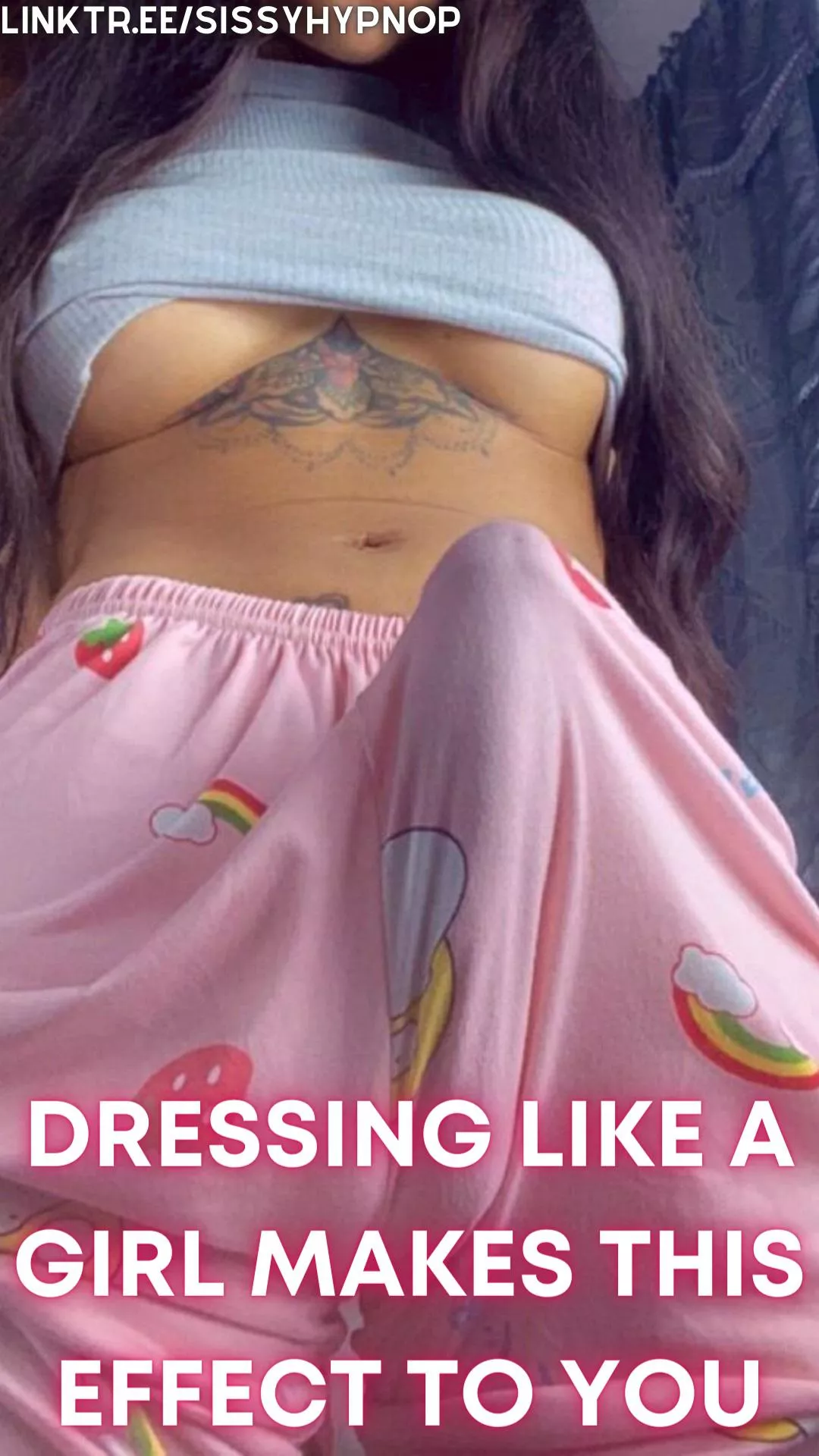 Being the girl makes you horny