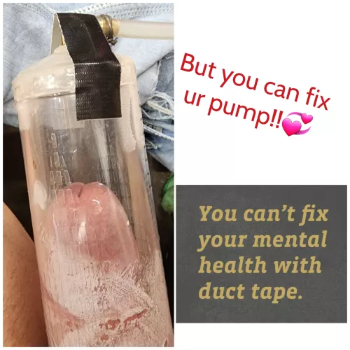 But you can fix it with Gorilla tape!!