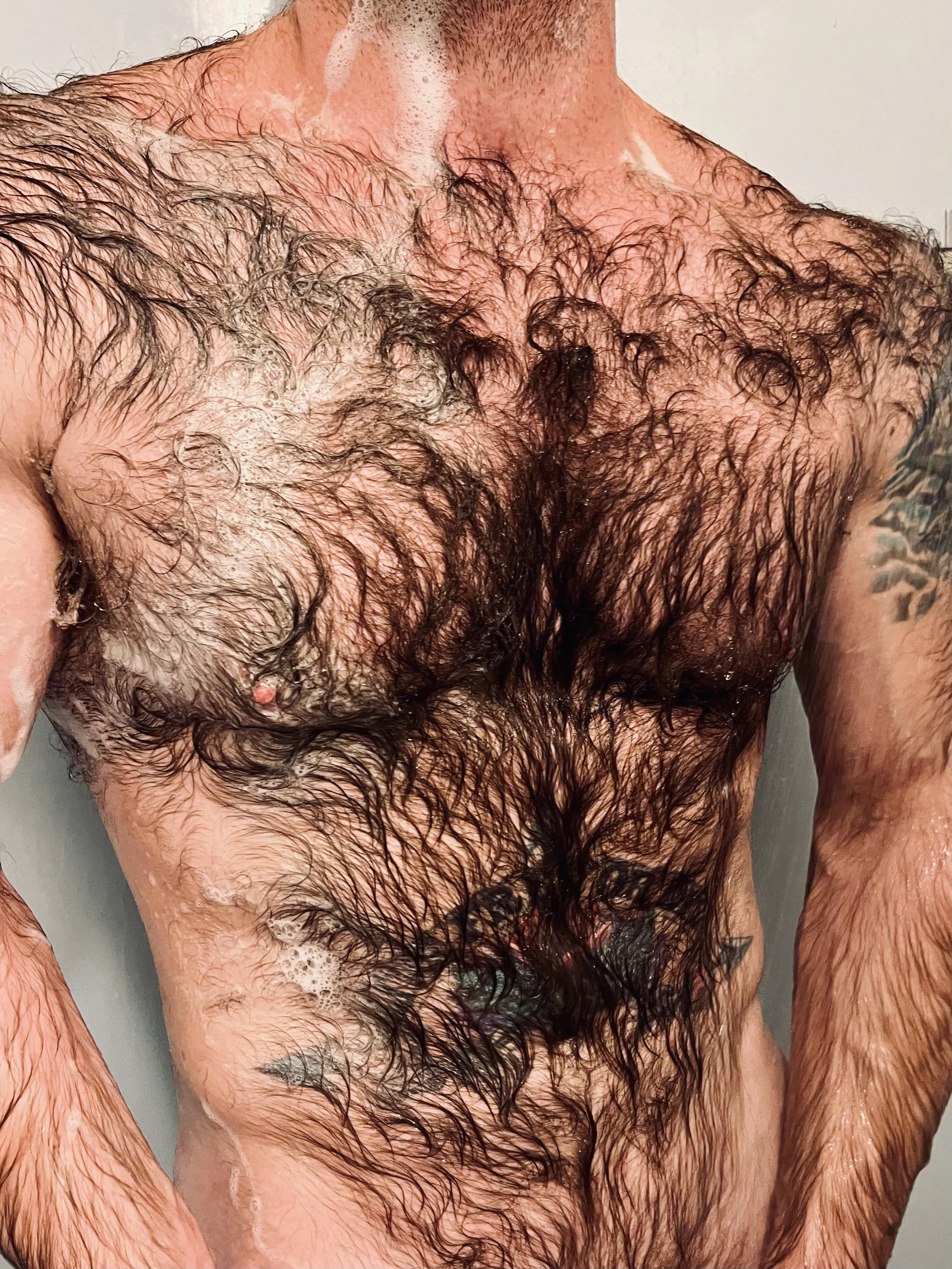 Care to join me? 🚿 🧼 😊