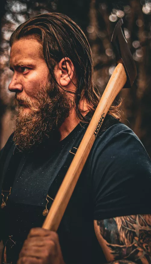 Chopped firewood and knocked out a photoshoot this morning