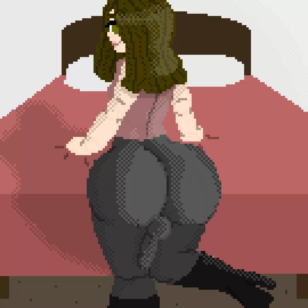 [Day 9] November Pixels, she's doing a fit check.