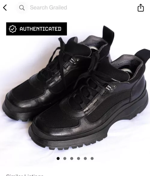 Does anyone happen to know the name of this boot? I know they’re Prada but can’t find the exact make online.