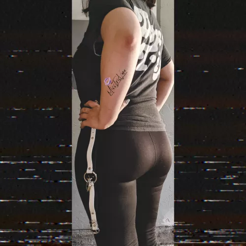 Don't trip. I've got your collar ready right here. Kneel. 💋