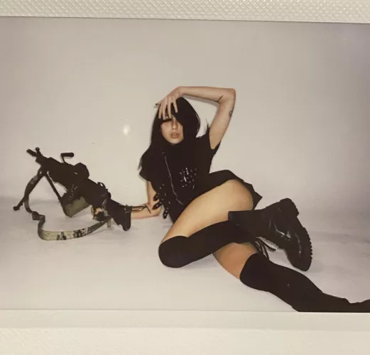 Favorite goth girl with a gun