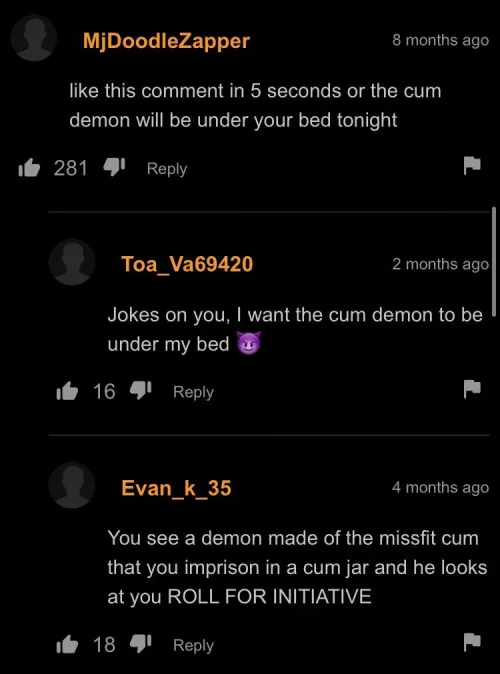 Fear the demon