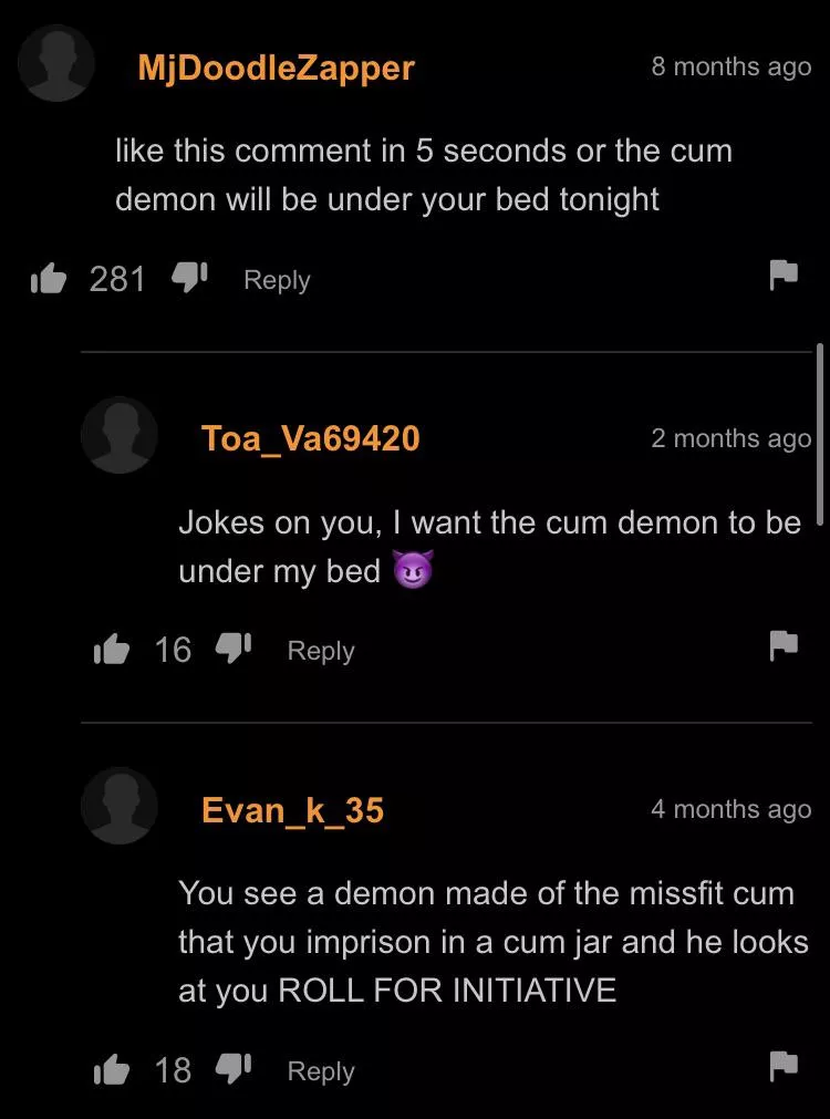 Fear the demon