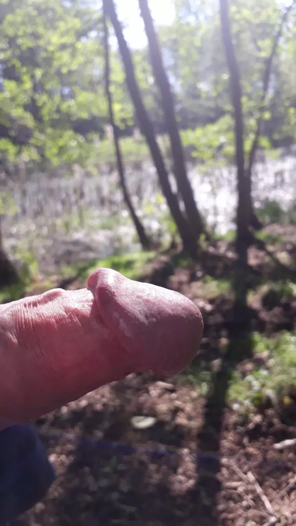 Feeling the warm sun on my head