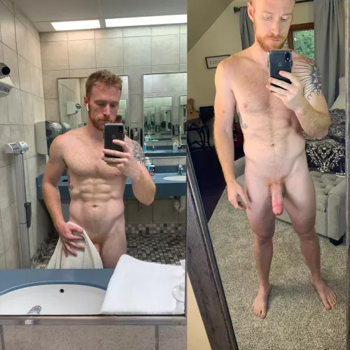 Happy hump day. Always packing in the locker room.