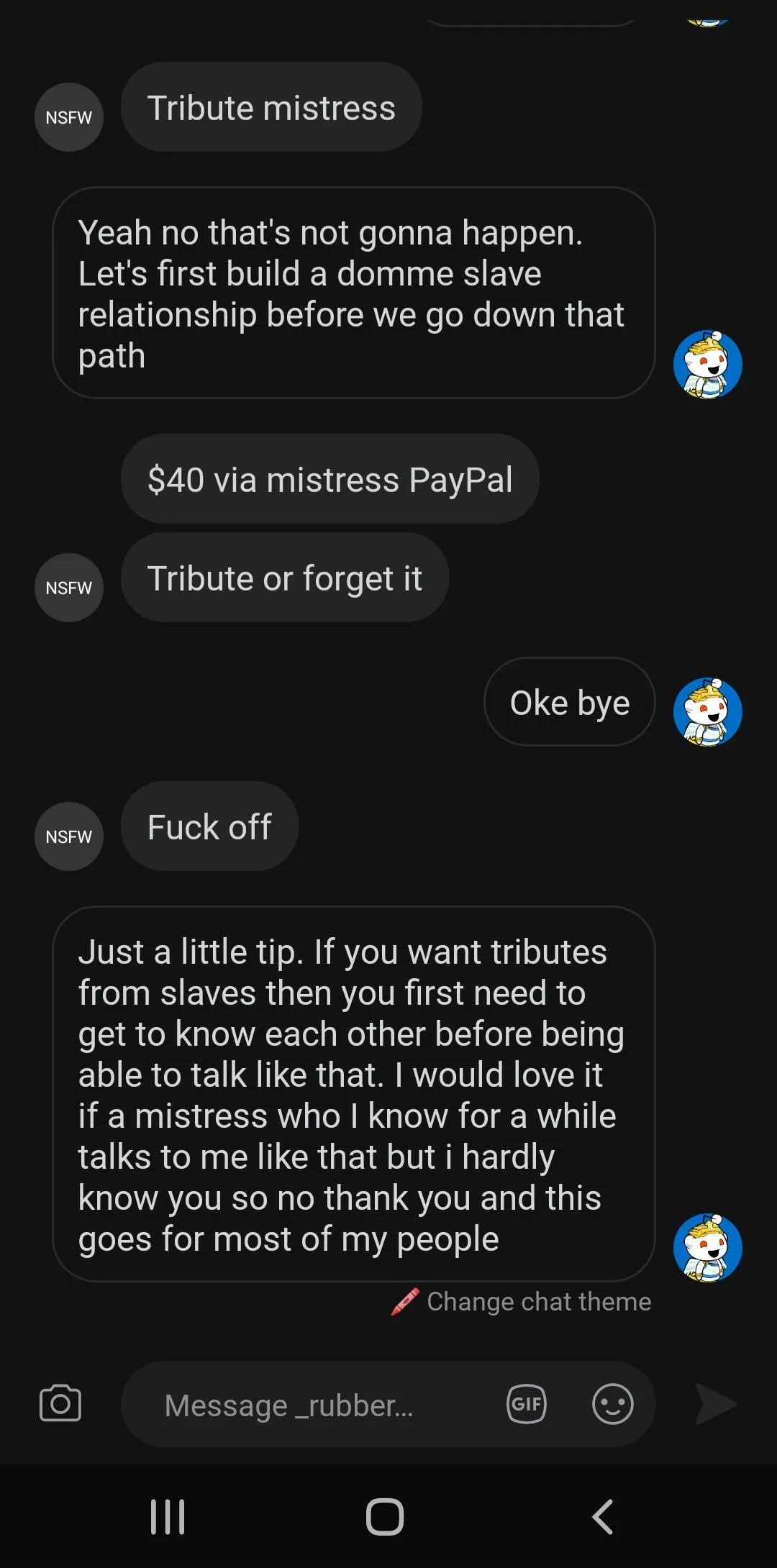 I just don't get some people