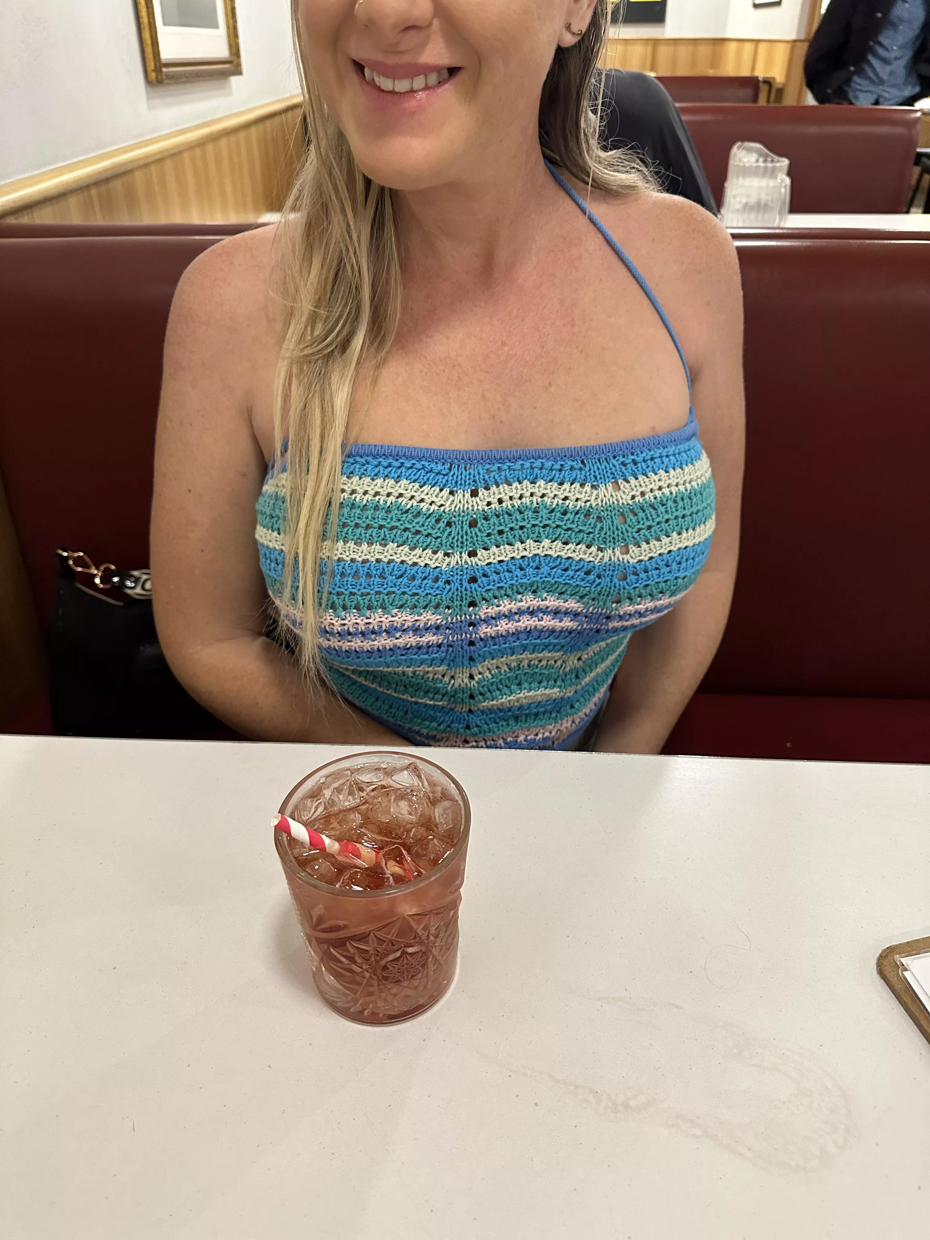 I love cute tops on date night [f]