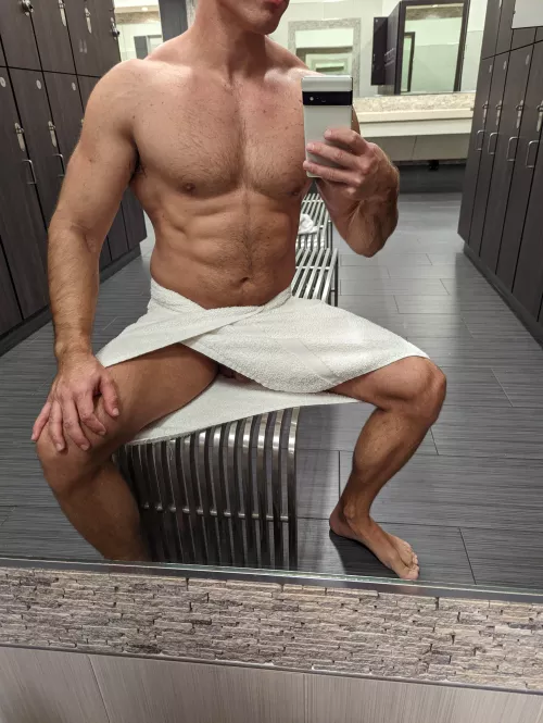 I won't apologize for showing off in the locker room