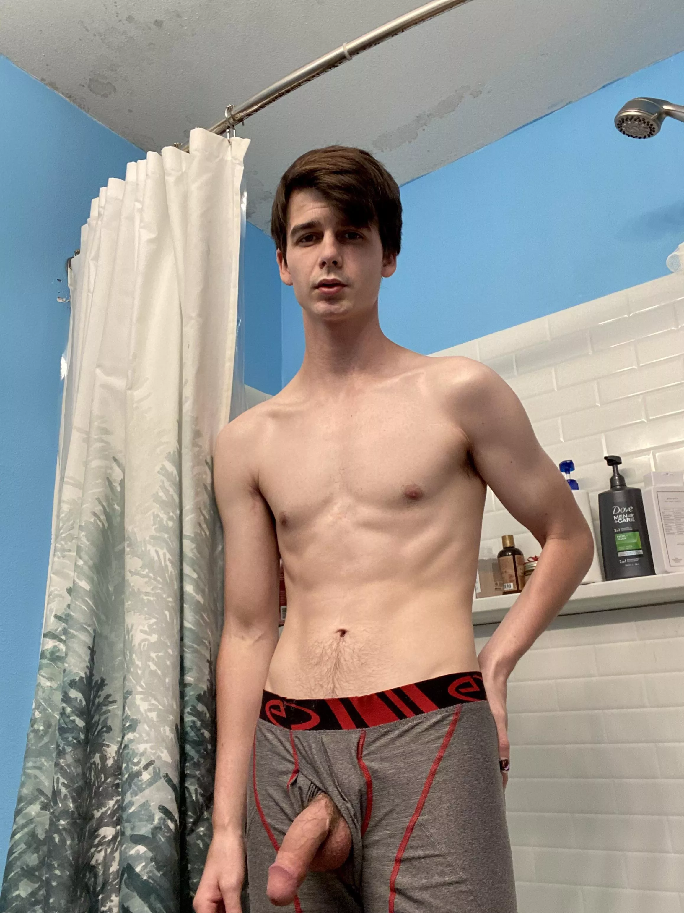 If you get this cock hard we can make a good day, a great day.