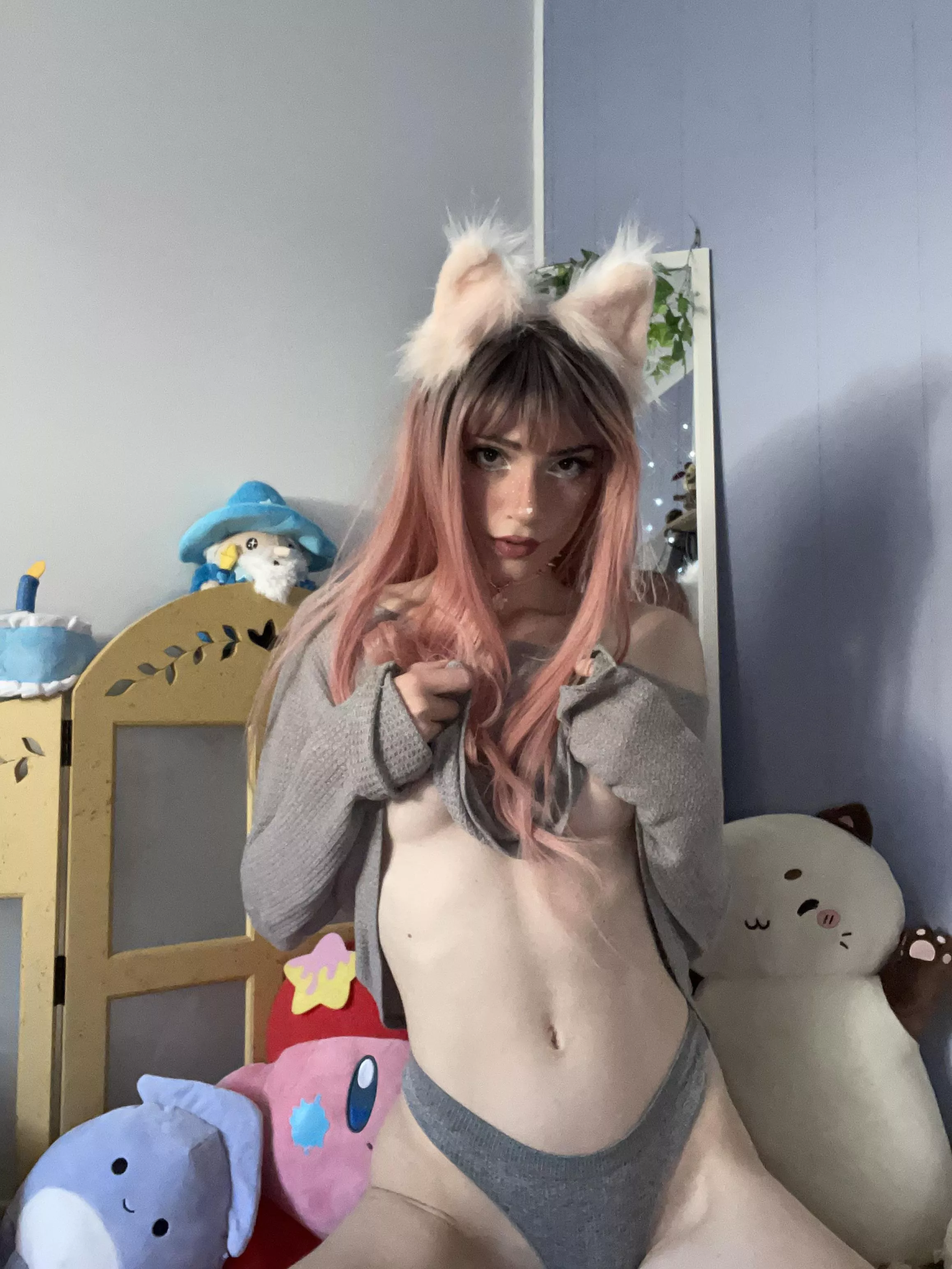 I’m a bit shy since you’ve taken me home 💕